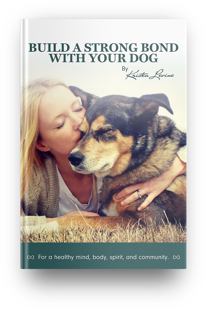 Bond with your dog ebook cover.